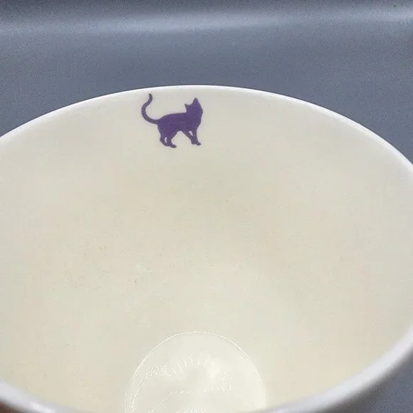 THL Crazy Cat Lady with purple and pink cat graphic coffee mug - Picture 2 of 6